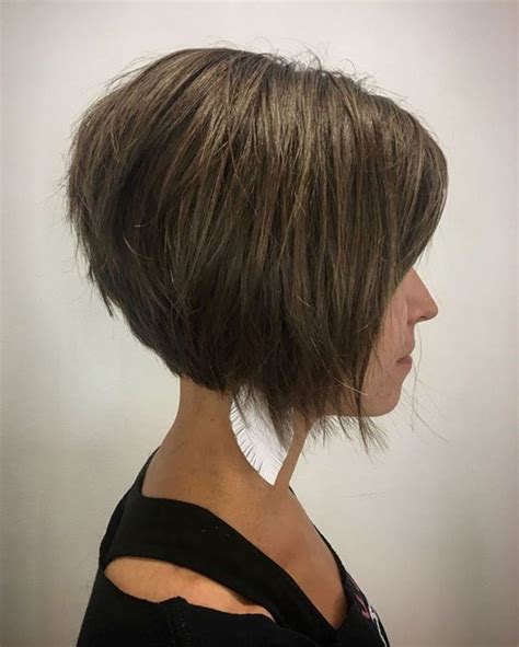 Textured Inverted Bob Hair Styles Bob Hairstyles For Fine Hair Fine
