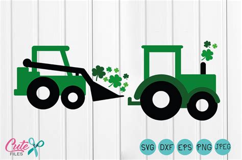 Shamrock Truck SVG (Graphic) by Cute files · Creative Fabrica
