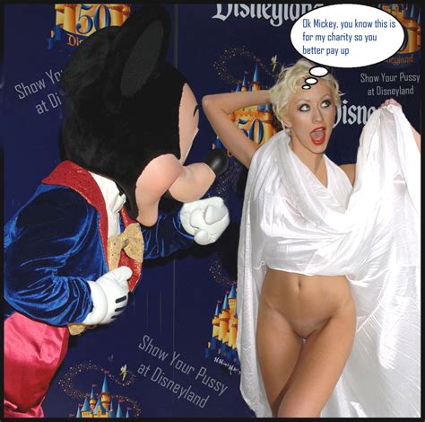 Post Christina Aguilera Dsny Fakes Mickey Mouse