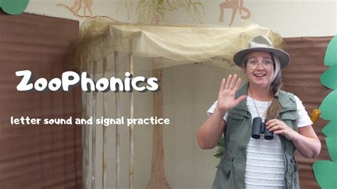 Phonics is the step up to word recognition. Zoo-phonics Signals and Sounds - YouTube