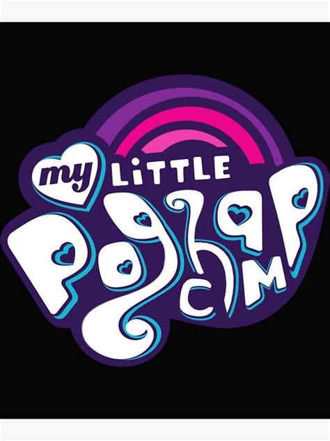 My Little Pogchamp Logo Poster By K Giano Redbubble