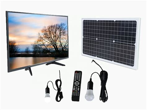 Weier 32 Inch Solar Television Dc 12v Led Tv A Level Full Hd Screen