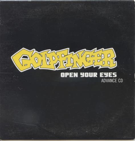 Goldfinger Open Your Eyes 2002 Explicit Cd Discogs