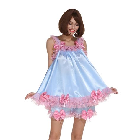 Sissy Girl Pretty Bow Bed Outfit Uniform Costume Cosplay On Aliexpress