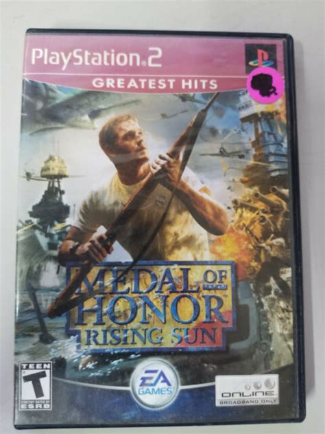 Medal Of Honor Rising Sun Playstation 2 Ps2 Complete Gh Red Ebay