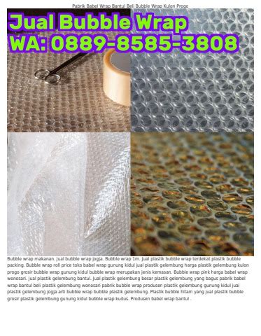 Wa Bubble Wrap Fungsi Beli Plastik Bubble Wrap Dimana