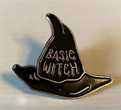 Witch Pin Badges Etsy