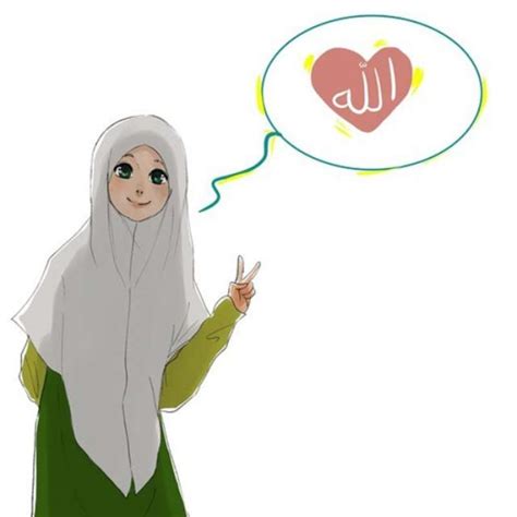 19 Kartun Muslimah Lucu Anak Cemerlang