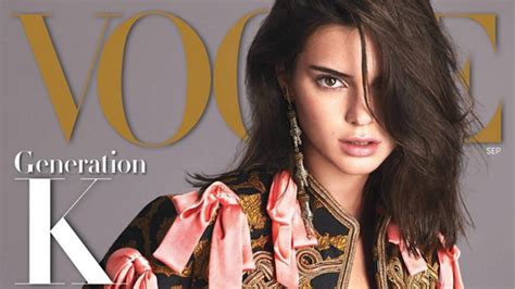 kendall jenner finally landed her first us vogue cover