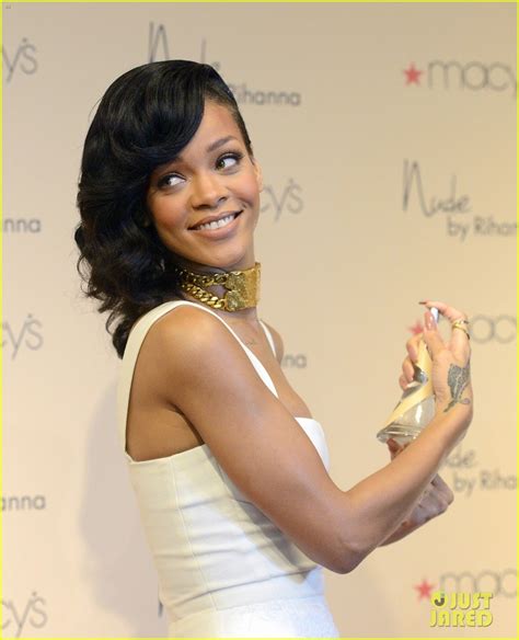 rihanna nude by rihanna fragrance launch photo 2767523 rihanna pictures just jared