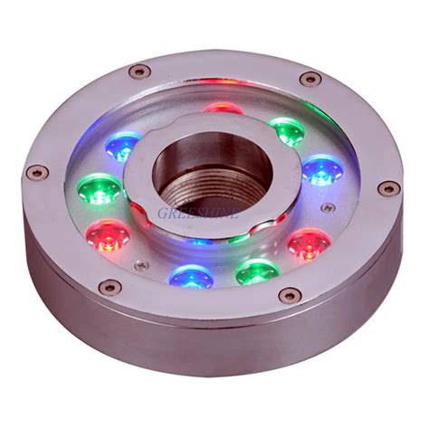 D160xh36mm Stainless Steel 24v Ip68 27w Rgb Led Underwater Light For