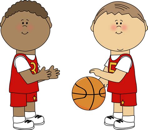 Youth Basketball Clipart Clipart Best