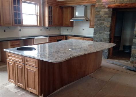 Granite that has not been dyed should not react. White Ice Granite