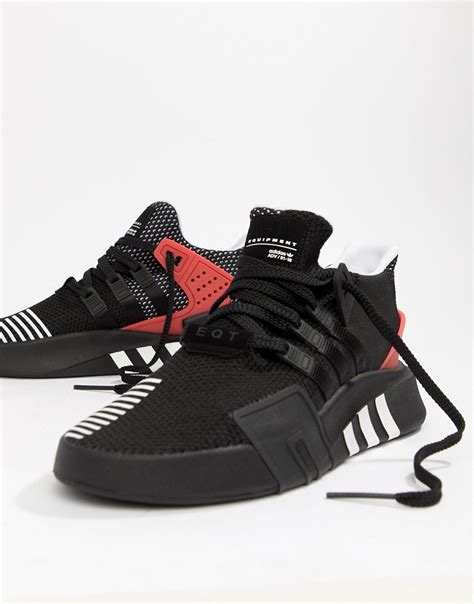 Adidas Originals Eqt Bask Adv Sneakers In Black Aq1013 Black Modesens