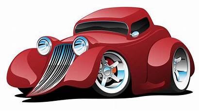 Rod Cartoon Vector Cars Illustration Rods Hotrod