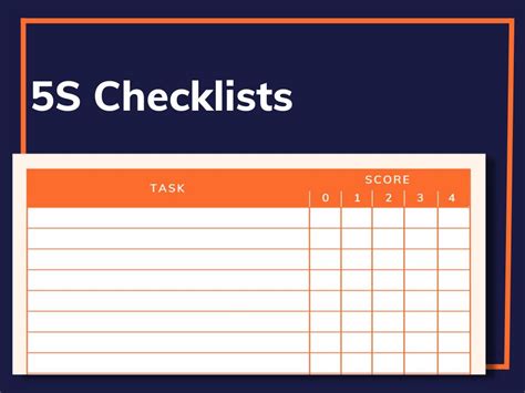 5s Checklists Template Free 5s Audit Checklist For Your Manufacturing