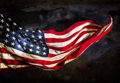 Grunge American Flag Stock Photo Image Of Patriotism 55523054