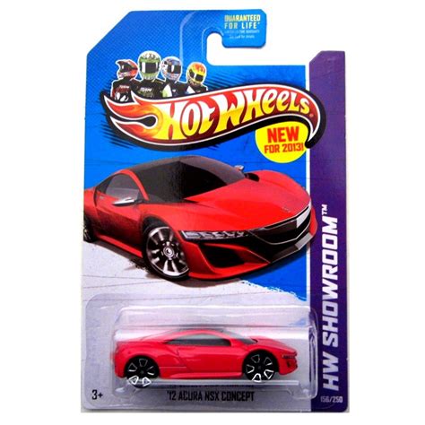 12 Acura Nsx Concept 13 Hot Wheels 156250 Red Vehicle