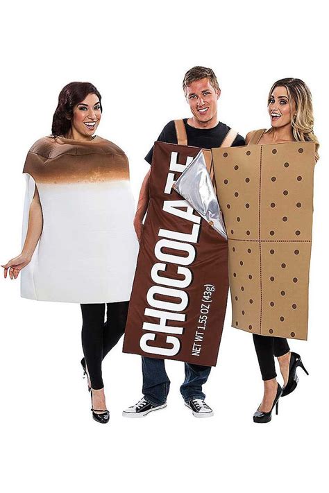 Smores Costumewomansday Cute Group Halloween Costumes Halloween