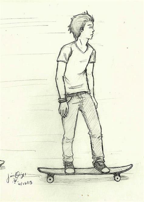 Skater Boy By Guardian Angel15 On Deviantart