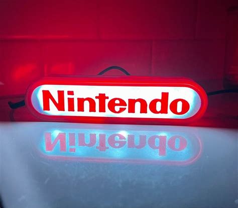 Nintendo Neon Sign Ubicaciondepersonascdmxgobmx