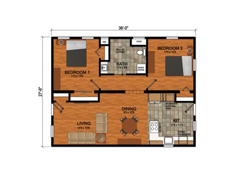 Floor Plan Cottage Design Floorplans Click