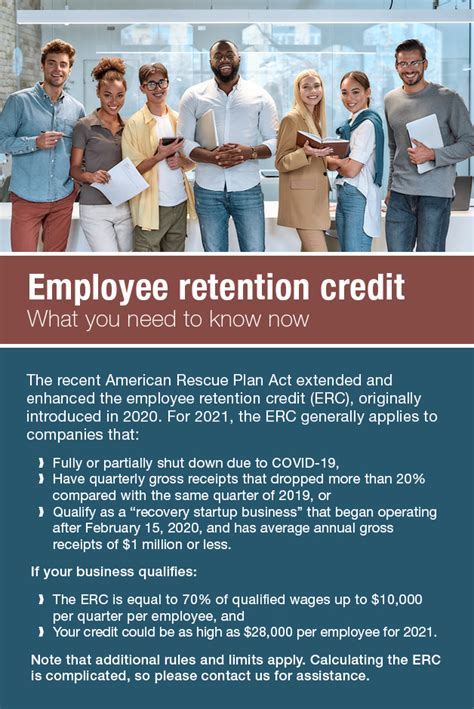 Employee Retention Tax Credit Quick Facts Roger Rossmeisl Cpa