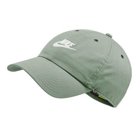 Nike Cotton Sportswear Heritage86 Futura Washed Cap In Green For Men Lyst
