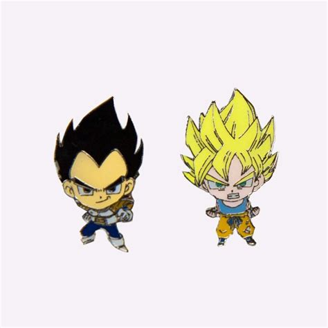 Super saiyan blue or otherwise known as super saiyan god super saiyan is available for both goku and vegeta in the dragon ball fighterz video game. Shop Dragon Ball Z Super Saiyan Goku & Vegeta Mini Pin Set ...