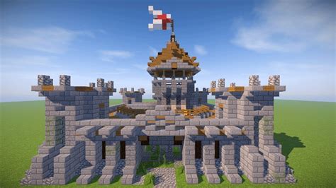 بناء قلعة جبارة فى ماين كرافت Minecraft Youtube