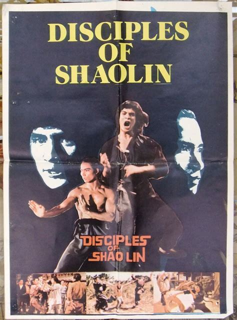 Disciples Of Shaolin Alexander Fu Sheng 20x27 Lebanese Kung Fu Movie