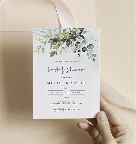 Create Your Own Printable Bridal Shower Invitations In 2023 Free Sample Example And Format