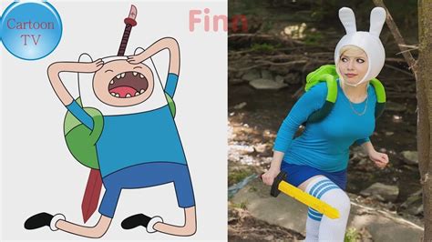 Adventure Time With Finn And Jake Characters In Real Life 20182 Youtube