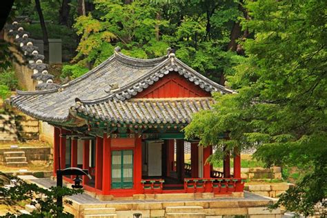 Korea Unesco World Heritage Seoul Changdeokgung Palace Stock Image