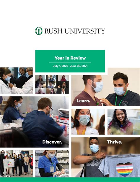 Rush University Year In Review Fy21 By Rush University System For