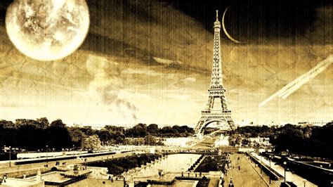 🥇 Eiffel Tower Paris Vintage Wallpaper 140049