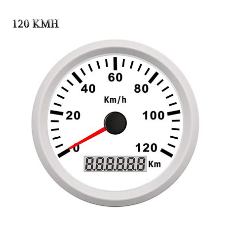 Buy High Quality 85mm 120kmh Gps Speedometer Odometer
