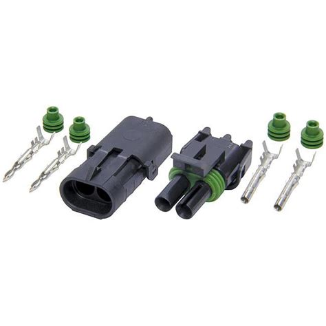 2 Wire Weather Pack Connector Kit