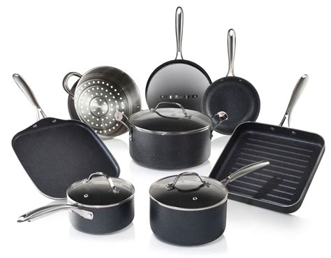 Granite Stone 12 Piece Nonstick Pots And Pans Cookware Set Includes