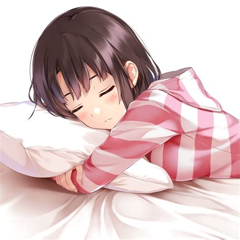 Anime Sleeping Girl Wallpapers Hdv