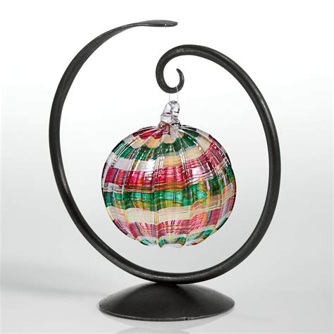 Circle Ornament Stand By Steven Bronstein Metal Ornament Stand