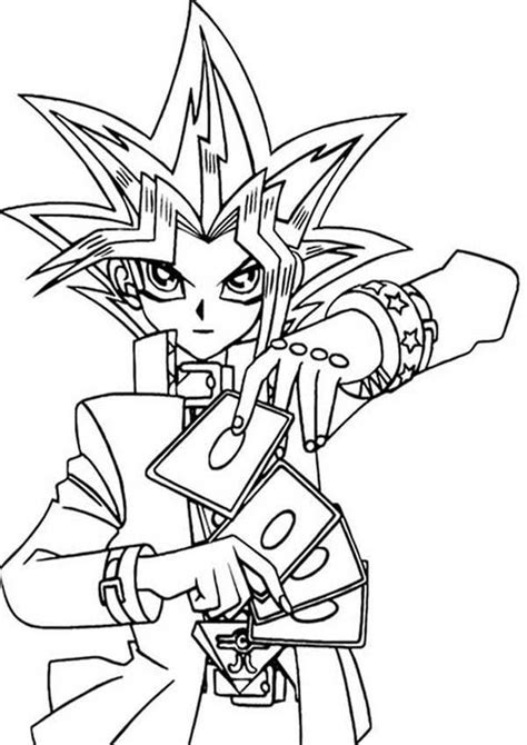 Yu Gi Oh The Movie Pyramid of Light Coloring Page - NetArt | Coloring