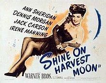 Harvest moon (plural harvest moons). Shine On, Harvest Moon (1944 film) - Wikipedia