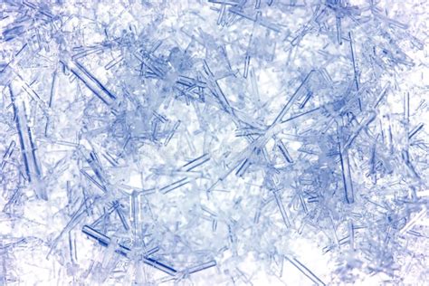 Closeup Of Ice Crystals Stock Image Image Of Closeup 7100721