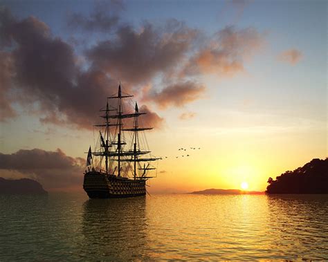 28 Hd Sailing Ship Wallpapers Backgrounds Images Design Trends