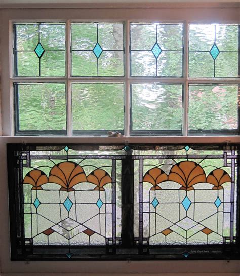 Boehm Stained Glass Blog Art Deco Windows Installed
