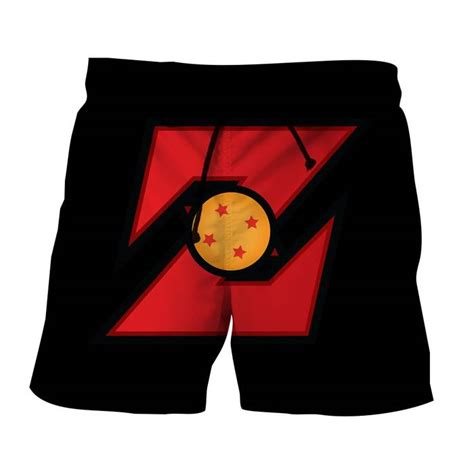 The initial manga, written and illustrated by toriyama, was serialized in weekly shōnen jump from 1984 to 1995, with the 519 individual chapters collected into 42 tankōbon volumes by its publisher shueisha. Dragon Ball Z Logo 4 Star Dragon Ball Cool Design Boardshorts — Saiyan Stuff