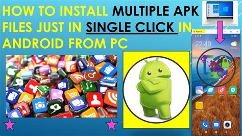 How To Install Multiple Apk Files Just In Single Click In Android From