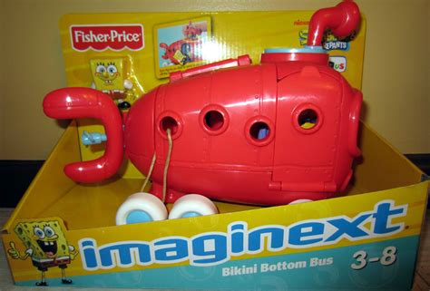 Bikini Bottom Bus Imaginext Spongebob Toys R Us Exclusive