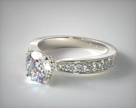 James allen is a company that provides consumers with quality cut diamonds, gemstones, engagement rings, wedding rings, and fine jewelry. Perfect Pave Engagement Ring | 14K White Gold | James Allen | 17629W14